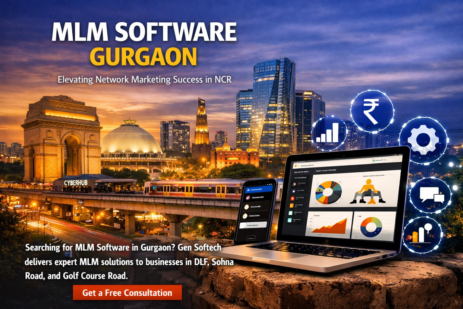 MLM Software Development Company in Gurgaon