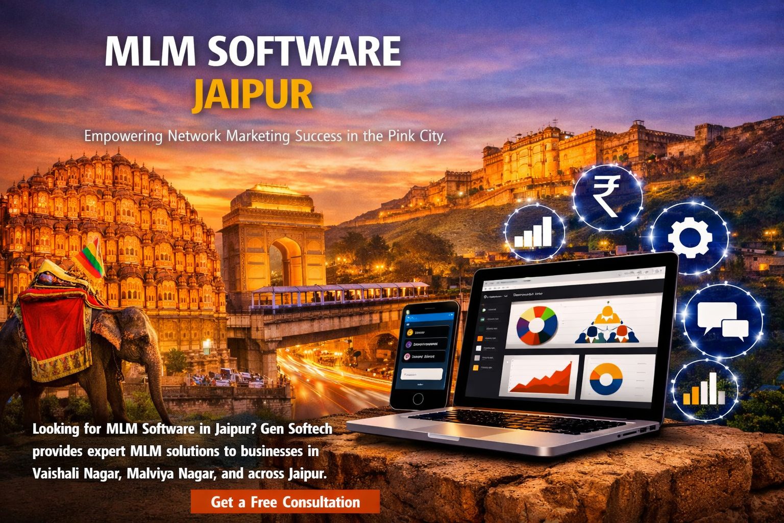 MLM Software Development Company in Jaipur