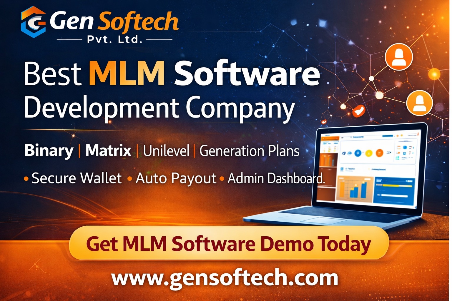Custom MLM Software Services in Delhi for direct selling businesses